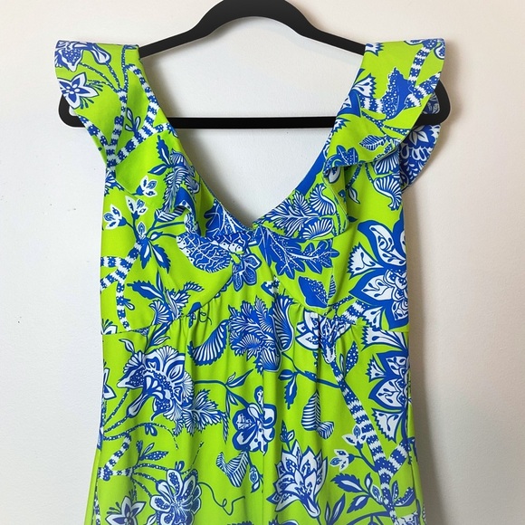 Gretchen Scott Designs | Jersey Fling Fantasy Dress | Glorious | Green | Small - Picture 8 of 13